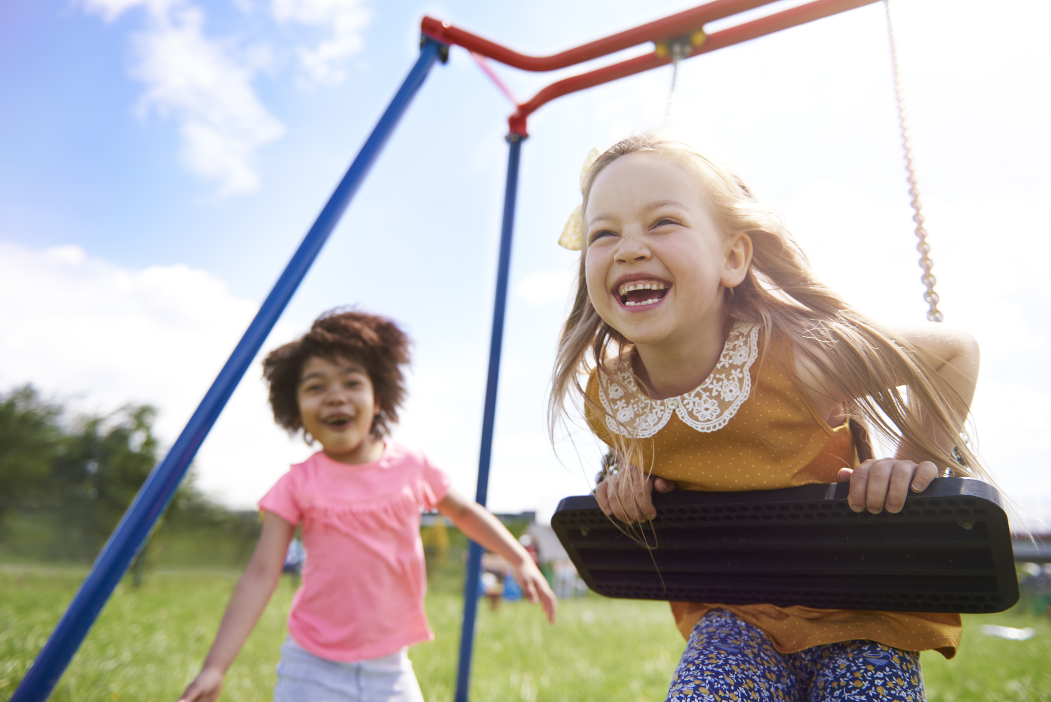 Playground Swing Set