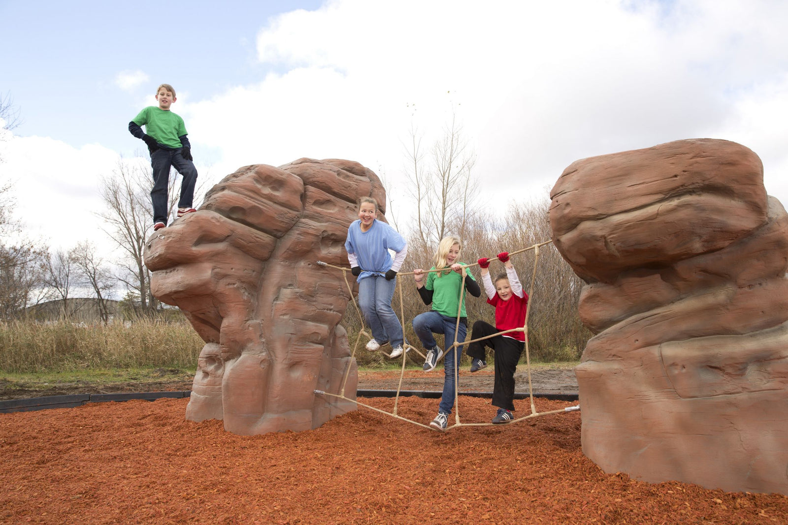 Nature Themed Playground Elements