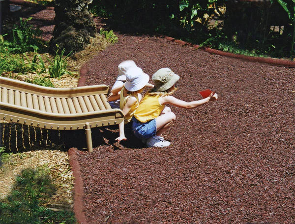 Black Rubber Playground Mulch