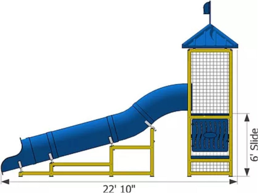 Columbia River Commercial Water Slide