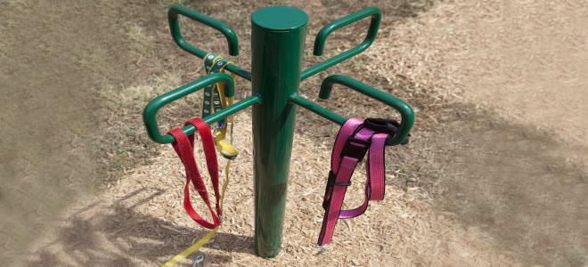 Bark Park Leash Post Dog Exercise Equipment