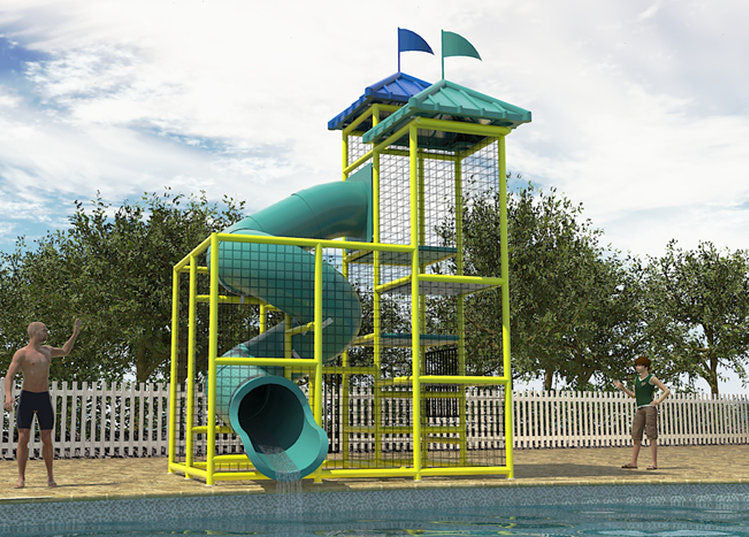 Lake Pontchartrain Commercial Water Slide