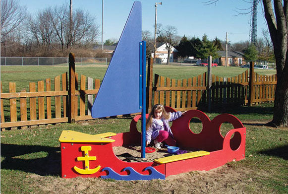 Tot Town Sailboat Sandbox