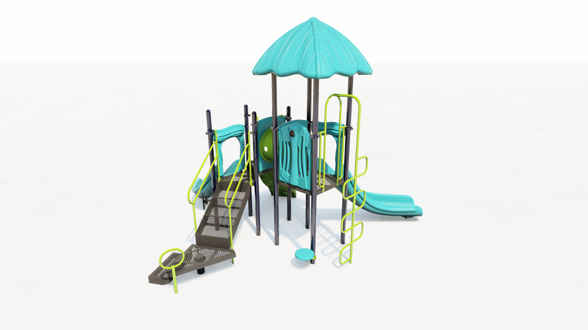 Playground with Shade Structure