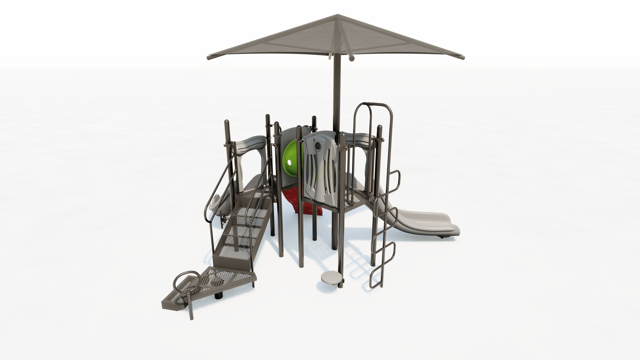 Playground with Shade Structure