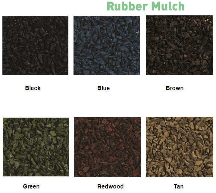 Pinnacle Soft Bounce Rubber Mulch - Size To Fit