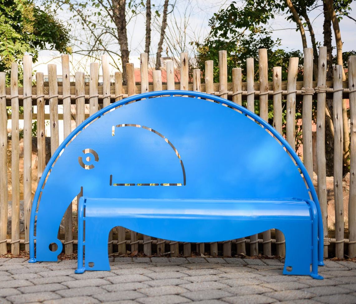 4' Elephant Bench