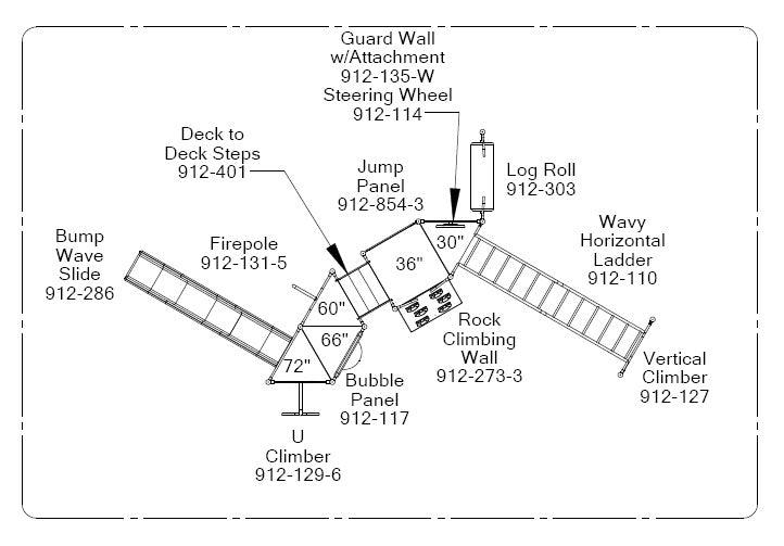 Yosemite WillyGoat Playground Climber | WillyGoat Playground & Park Equipment