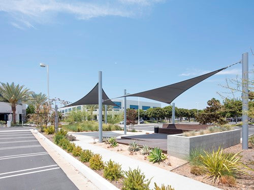 3 Point Sail Shade Structure | WillyGoat Playground & Park Equipment