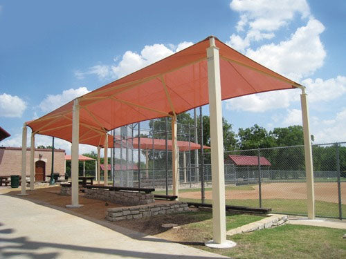 Wrap Around Shade Structure Custom Size