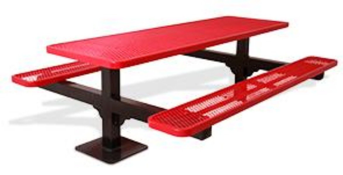 ADA Dual Pedestal Picnic Table