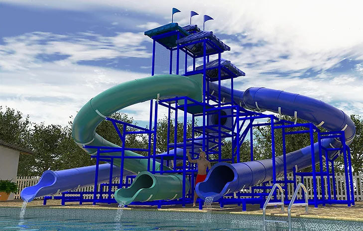 The Indian Ocean Commercial Water Slide