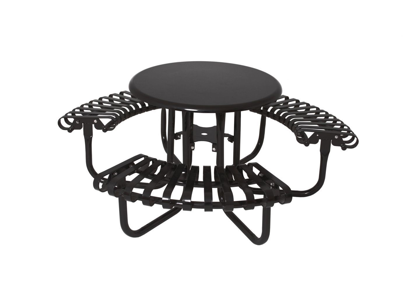 46" Kensington Round Park Table | WillyGoat Playground & Park Equipment