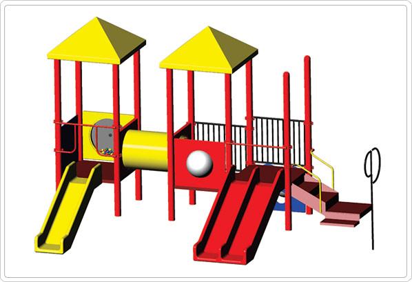 Bobbie Modular Playground 3.5 Inch Posts