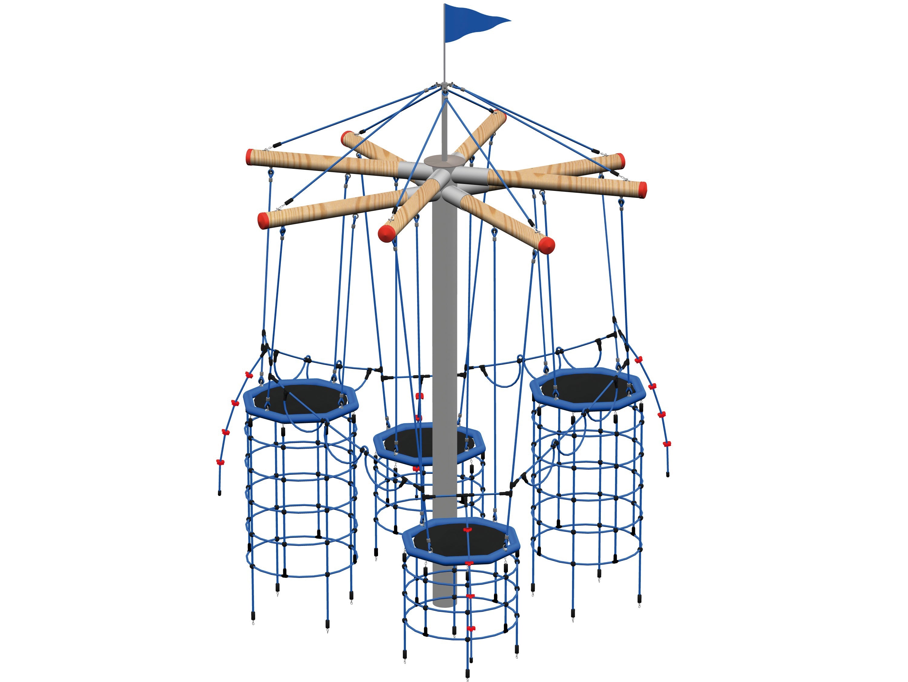 Watch as children climb monkey bars, zip down arch slides, and climb back up on rock walls with the Bird's Nest Tree. Most affordable prices. Click now!