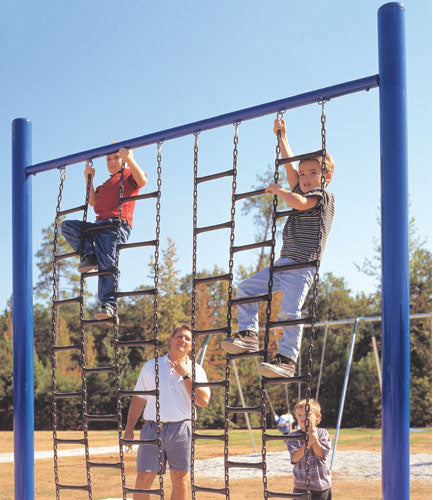 Chain And Rung Climbing Wall