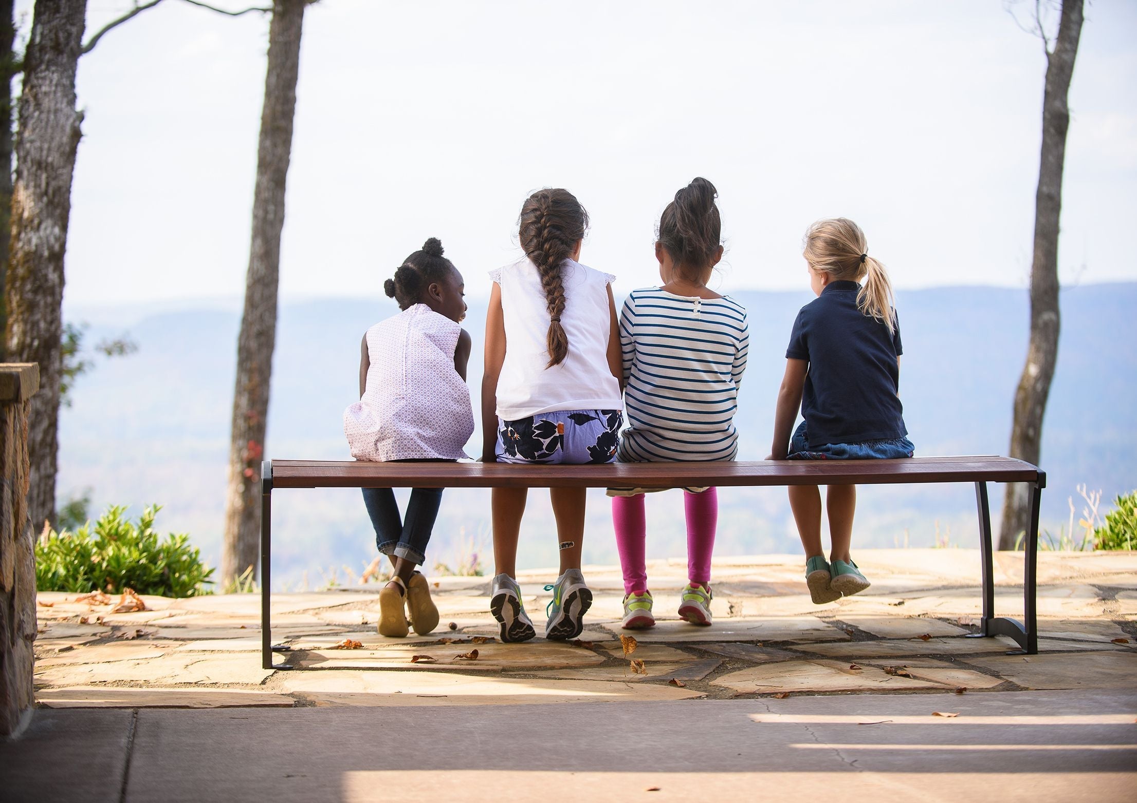 Madison Bench without Back - Ipe Wood | WillyGoat Playground & Park Equipment