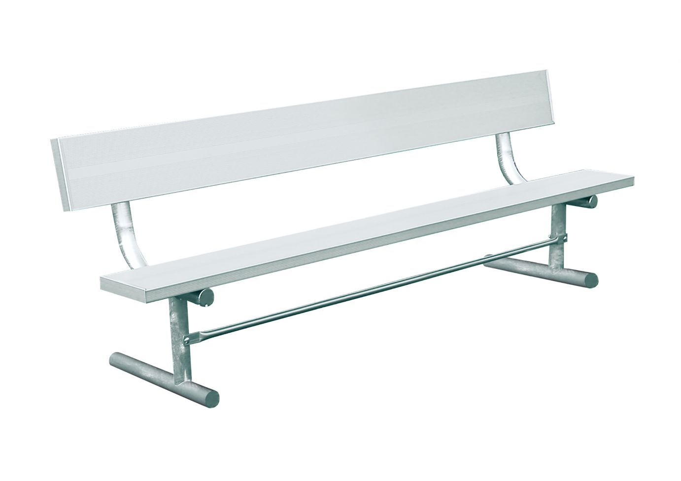 Aluminum Bench | WillyGoat Playground & Park Equipment