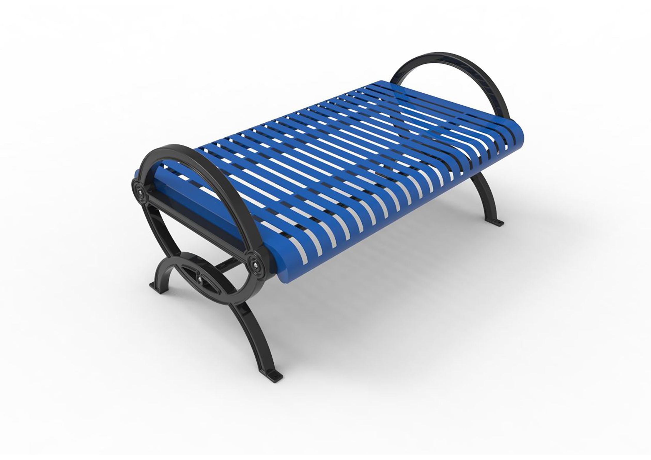 Durham Bench without Back Vertical Slat | WillyGoat Playground & Park Equipment