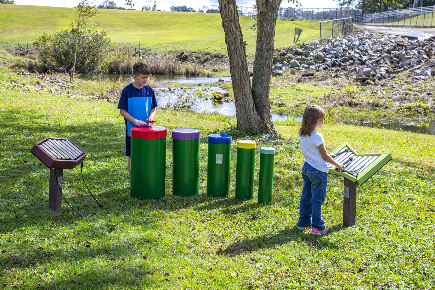 Early Childhood Collection Musical Park Instruments - Freenotes Harmony Park