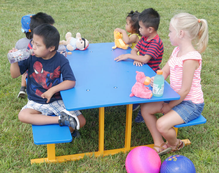 Preschool Picnic Table | WillyGoat Playground & Park Equipment