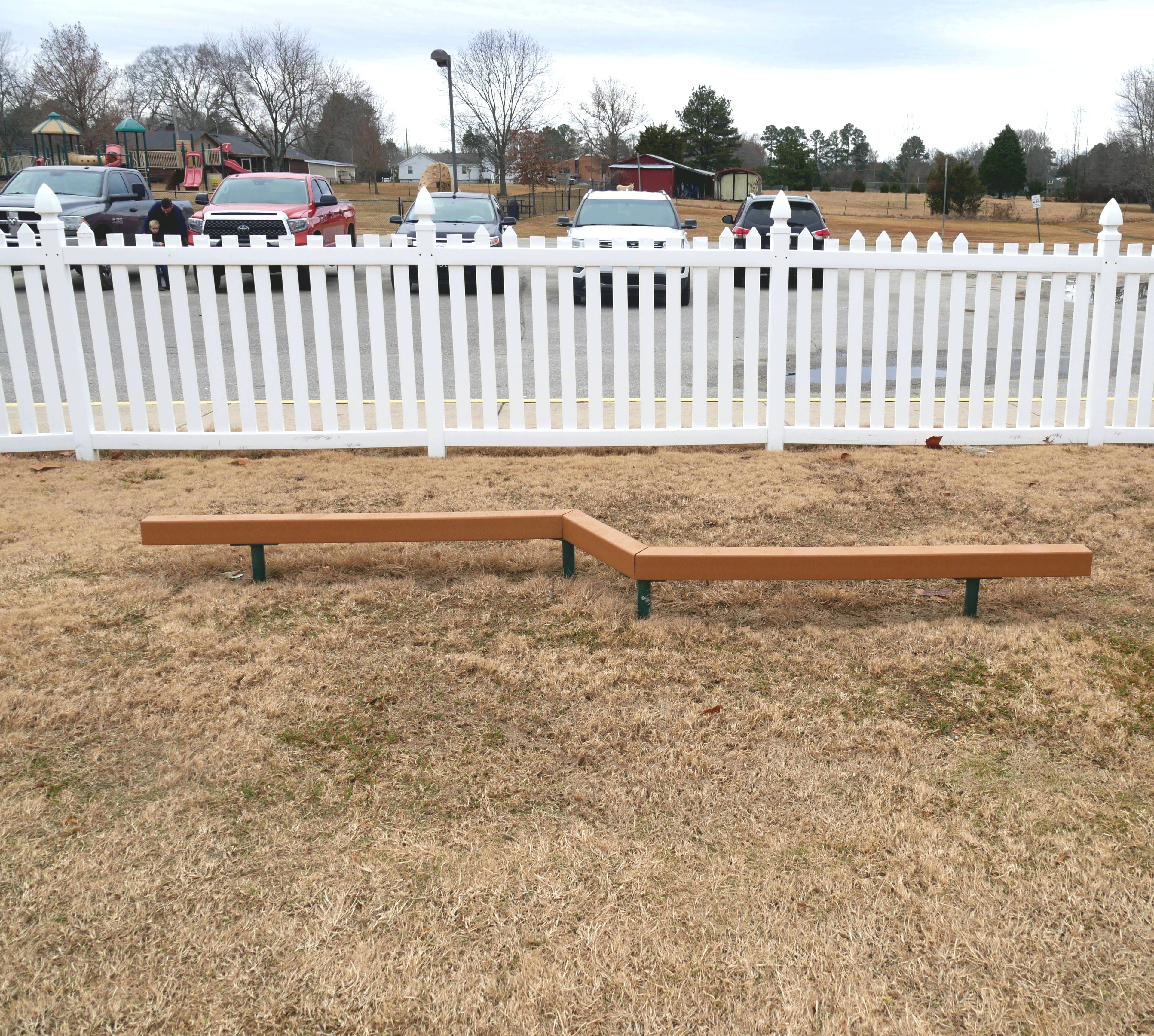 Balance Beam Zig Zag | WillyGoat Playground & Park Equipment