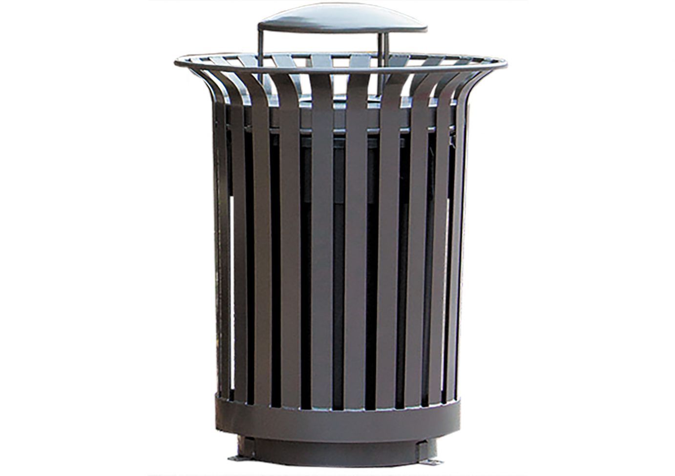 Lexington Trash Receptacle - 32 Gallon | WillyGoat Playground & Park Equipment