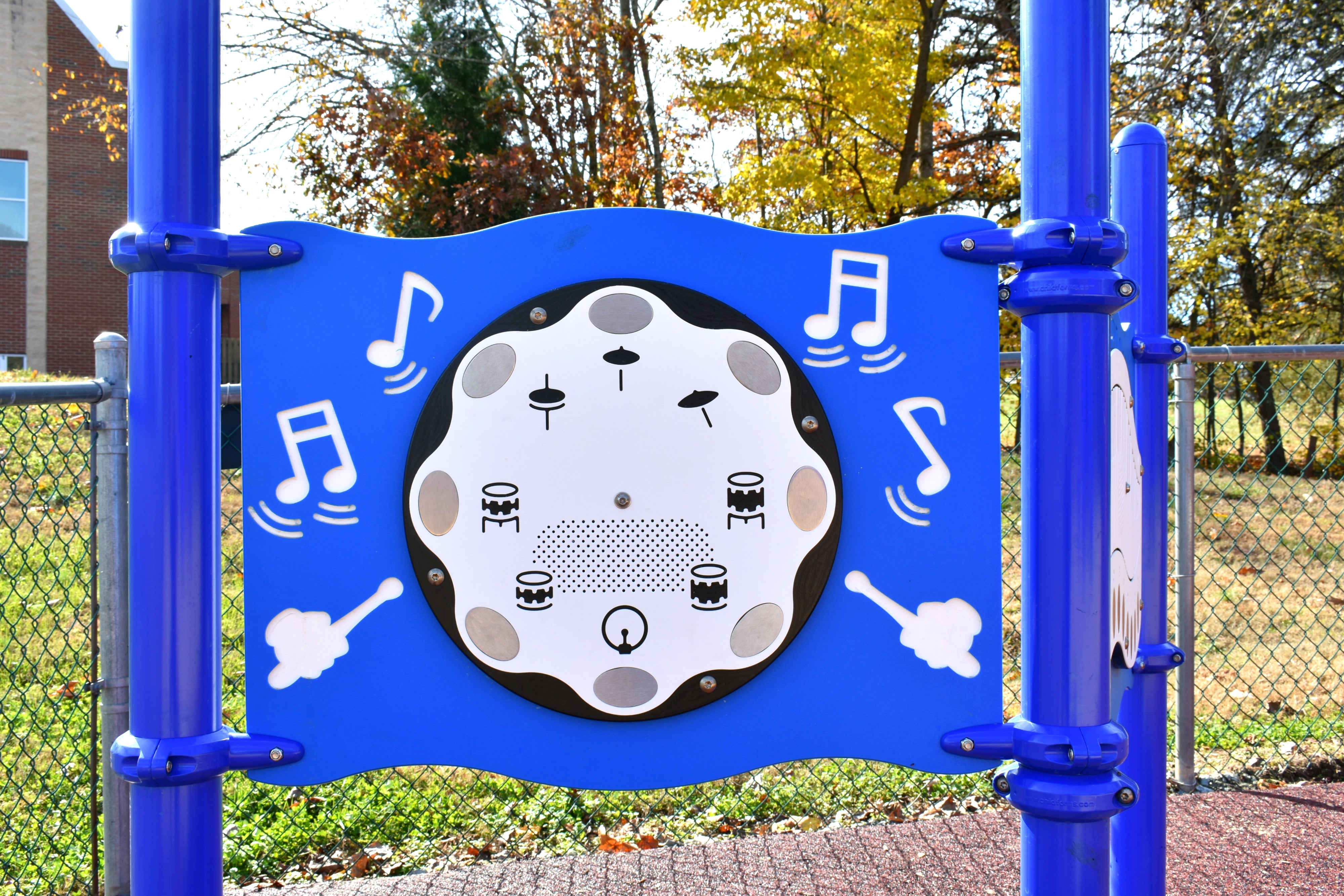 Drum Panel Interactive Music Station | WillyGoat Playground & Park Equipment