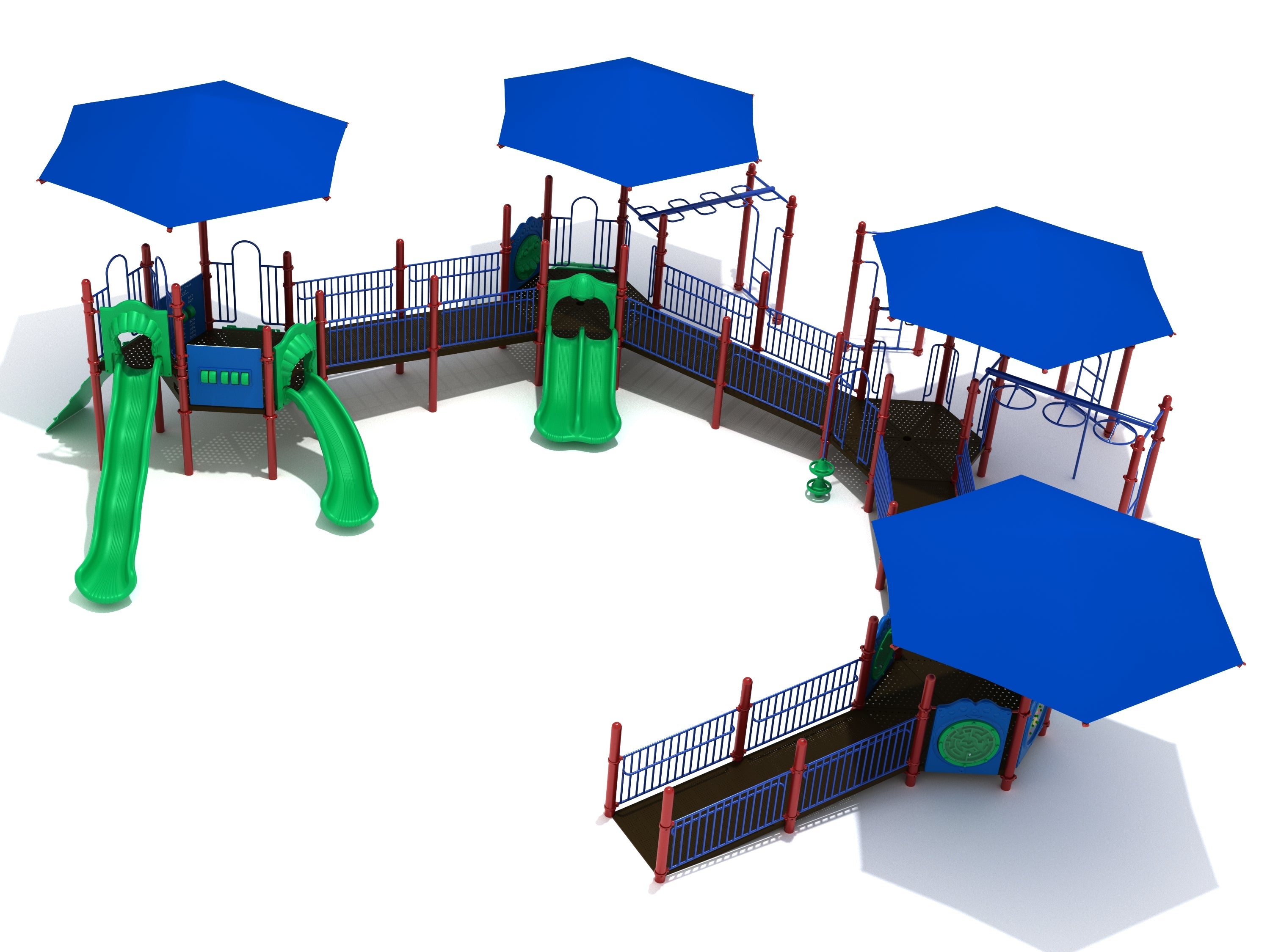 Turkey Trail Playground System Top Side View