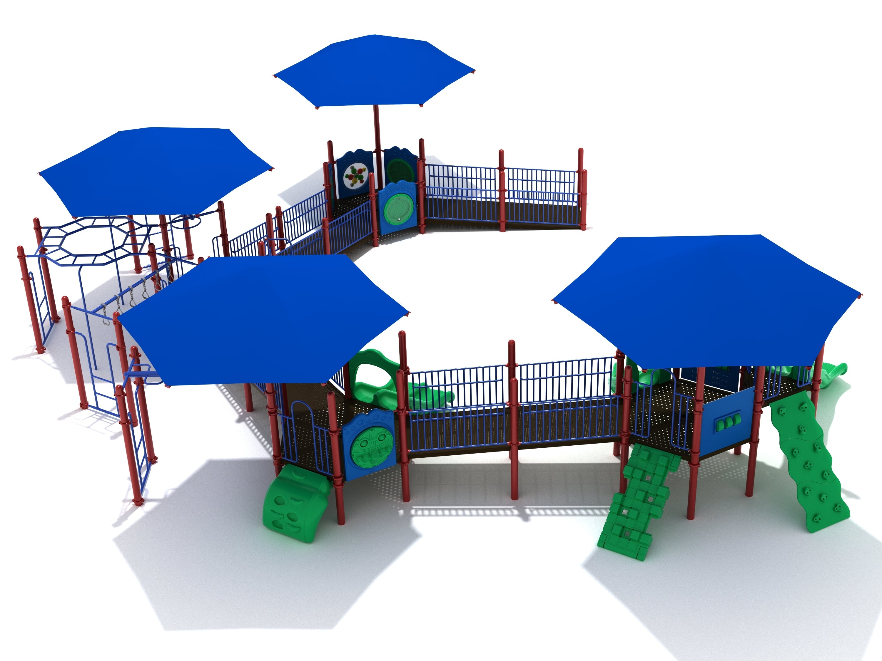 Turkey Trail Playground System Top Side View