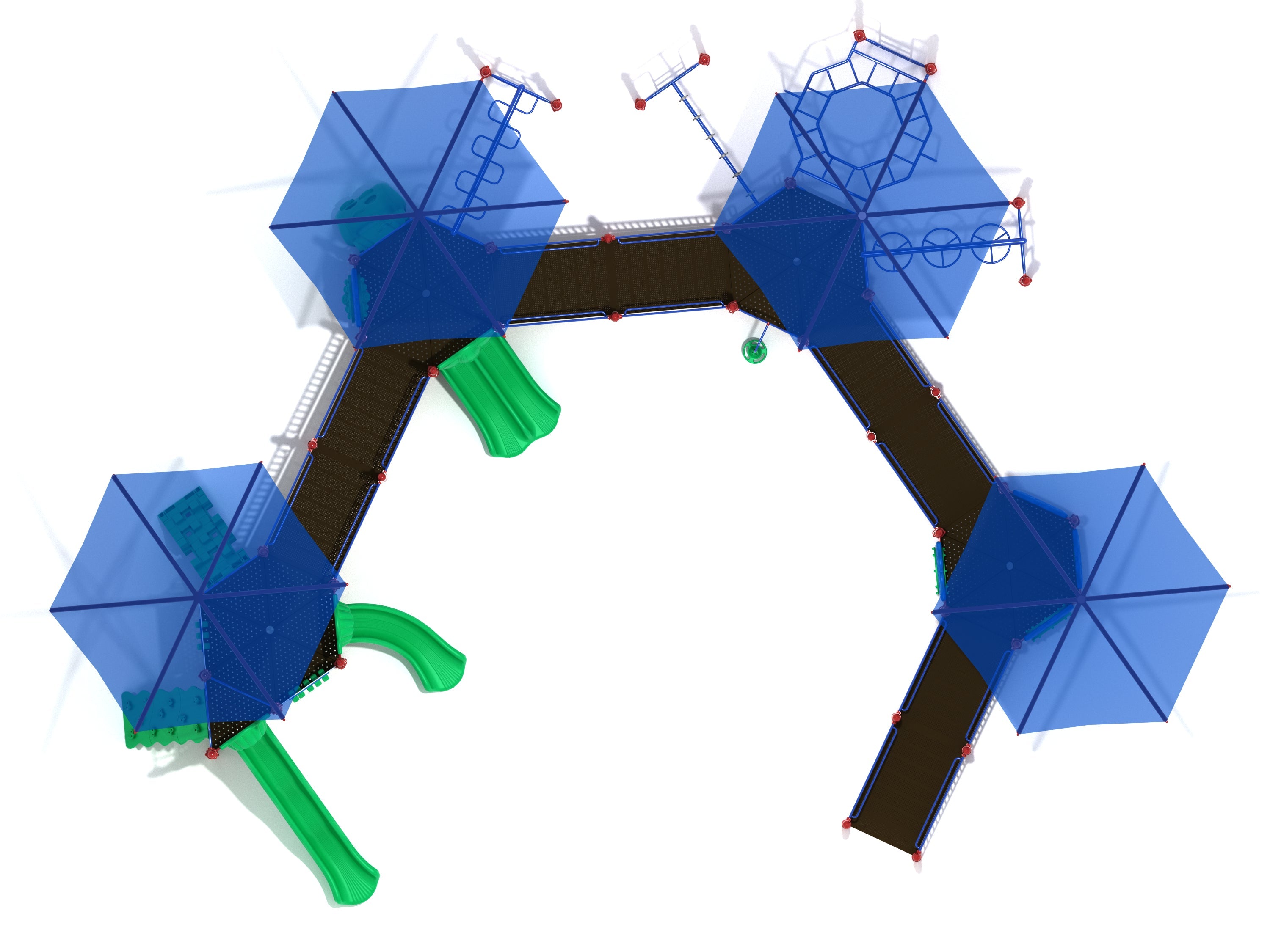 Turkey Trail Playground System Top View