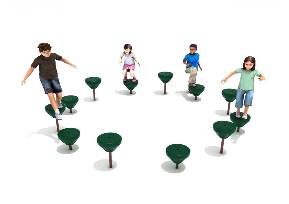 Pebble Path Pods Playground Section 12 Pods Natural Colros