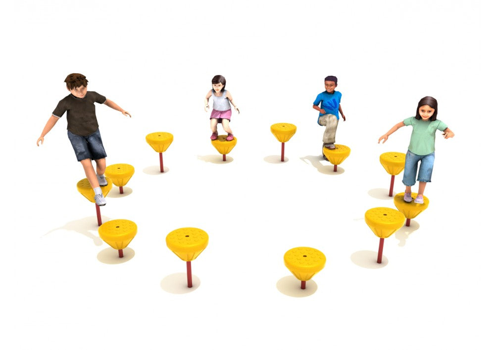 Pebble Path Pods Playground Section 12 Pods | Willygoat Toys & Playgrounds