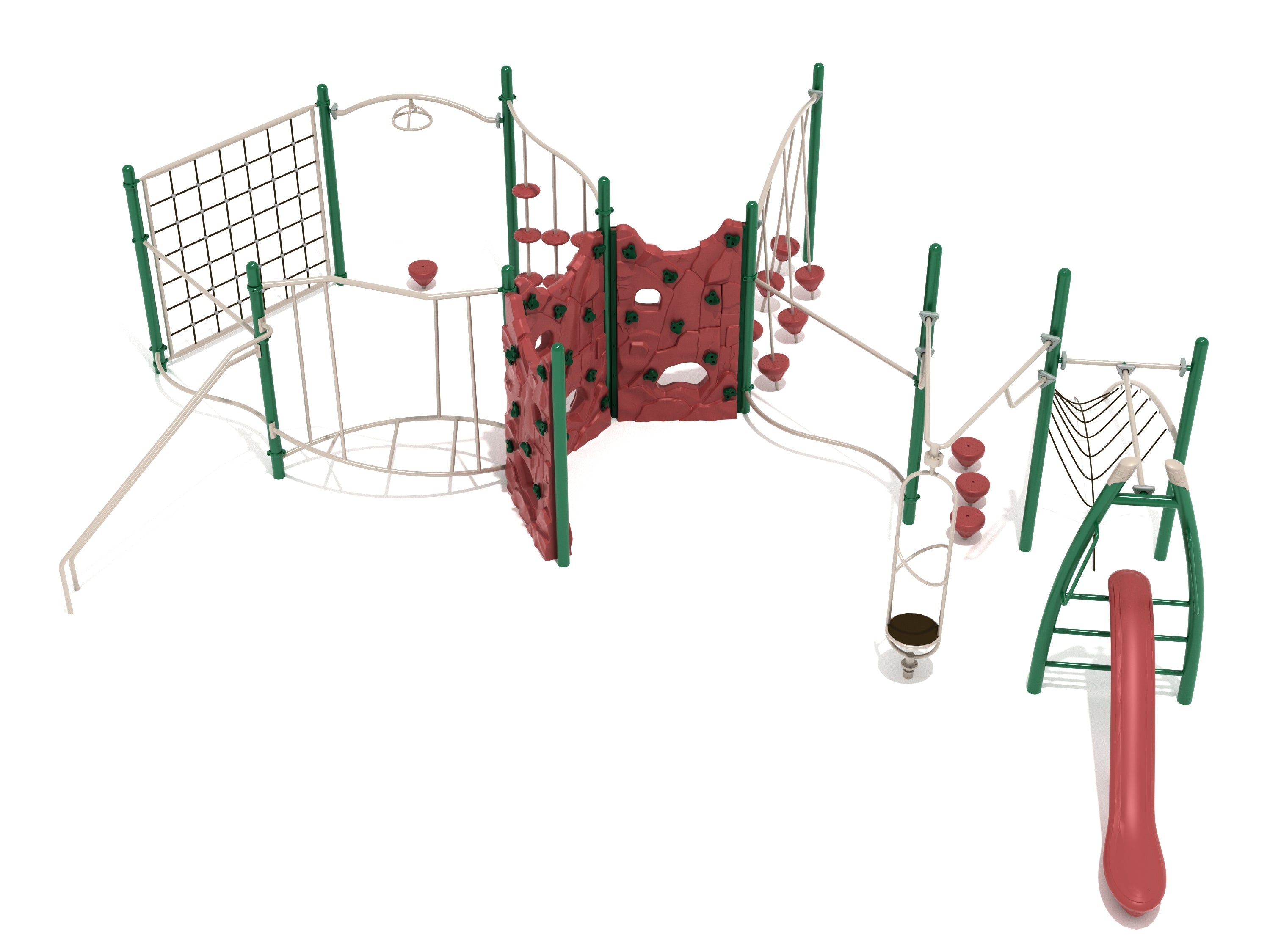 Pine Valley Fitness Course Playground Front View