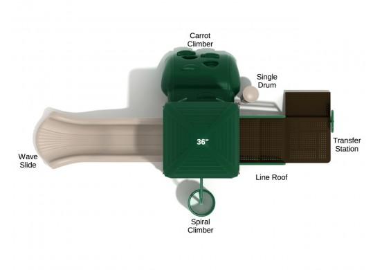 Port Liberty Play System Top View With Parts