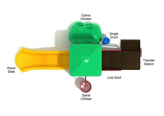 Port Liberty Play System Top View With Parts