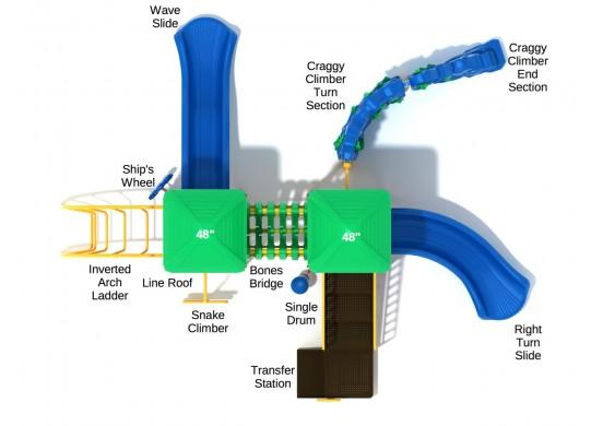 Peak District Top View With Parts#color_primary