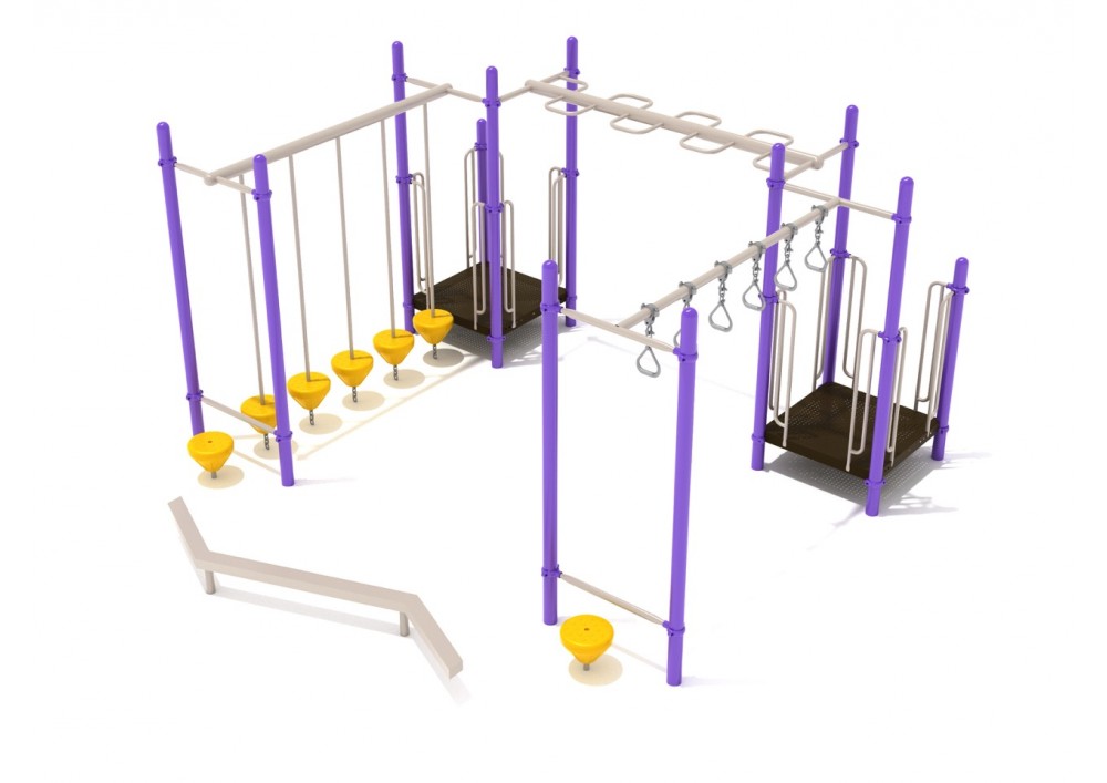 North Bethesda Fitness Course Playground | WillyGoat Playground & Park Equipment