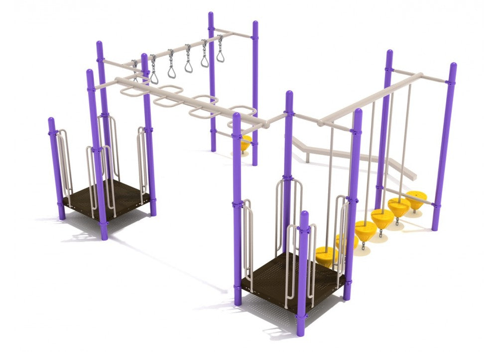 North Bethesda Fitness Course Playground | WillyGoat Playground & Park Equipment