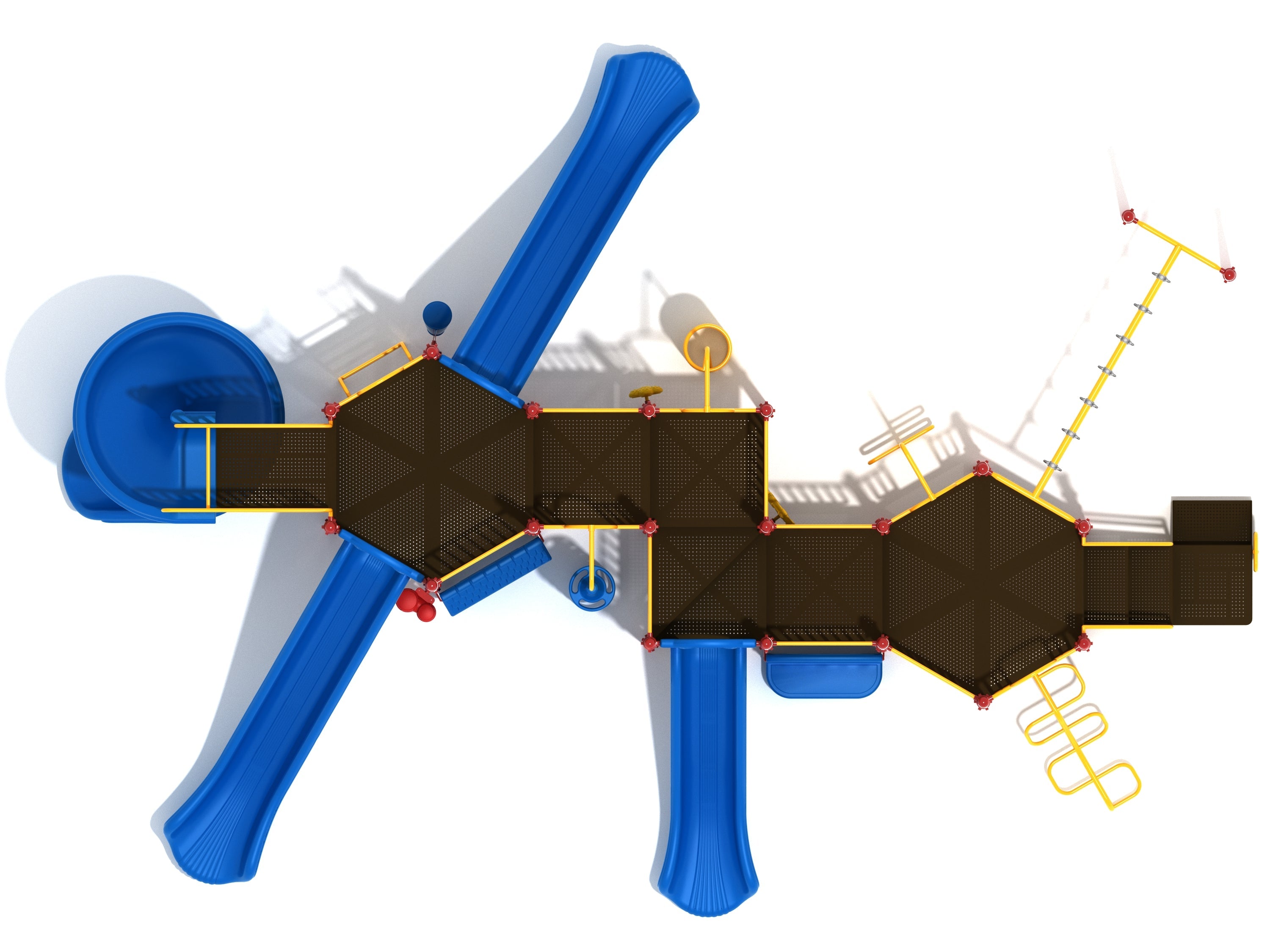 Broken Arrow Spark Playground Top View