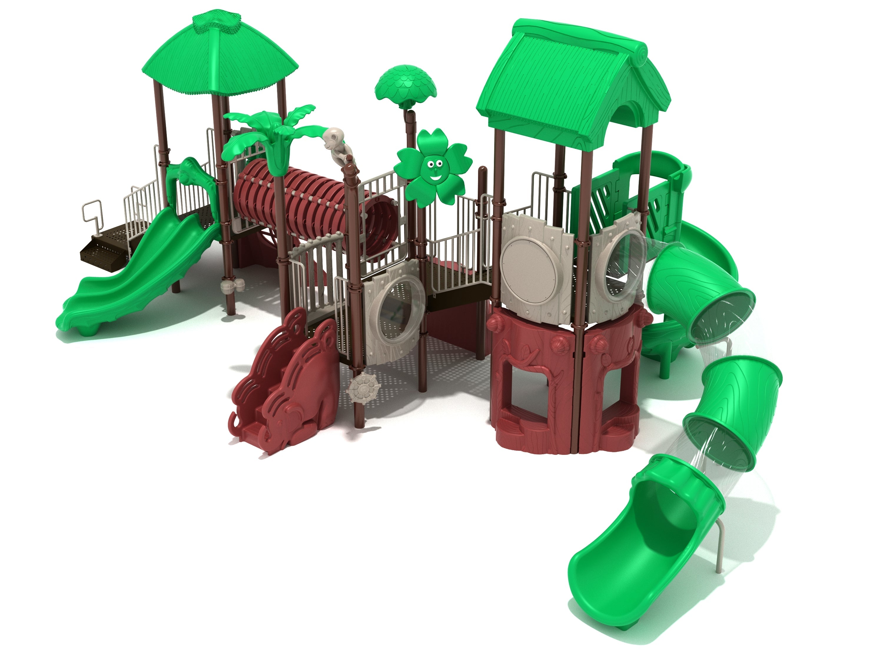 Polly Parrot Playground Equipment Custom Colors