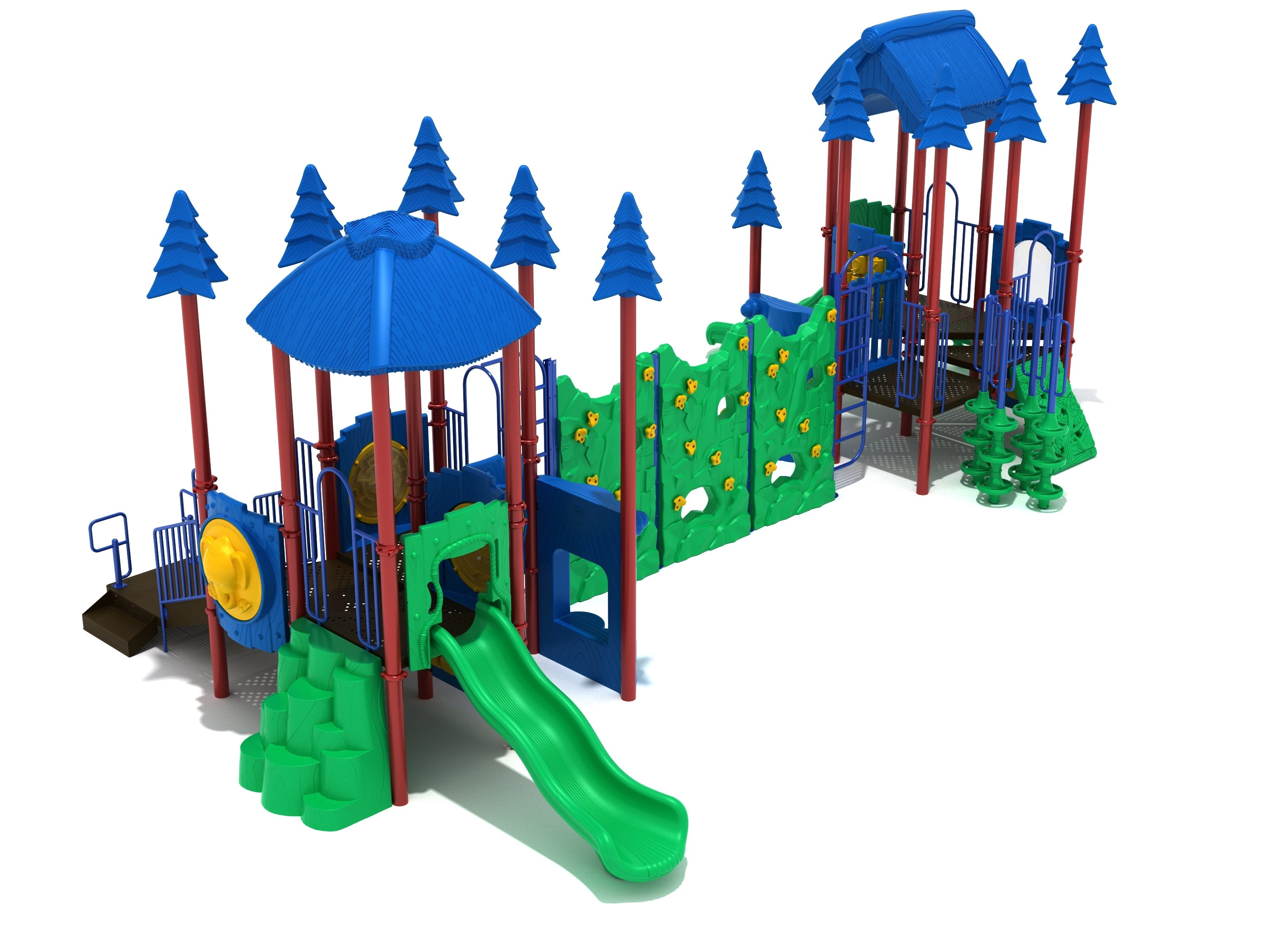 Finny Fish Playground Equipment Custom Colors