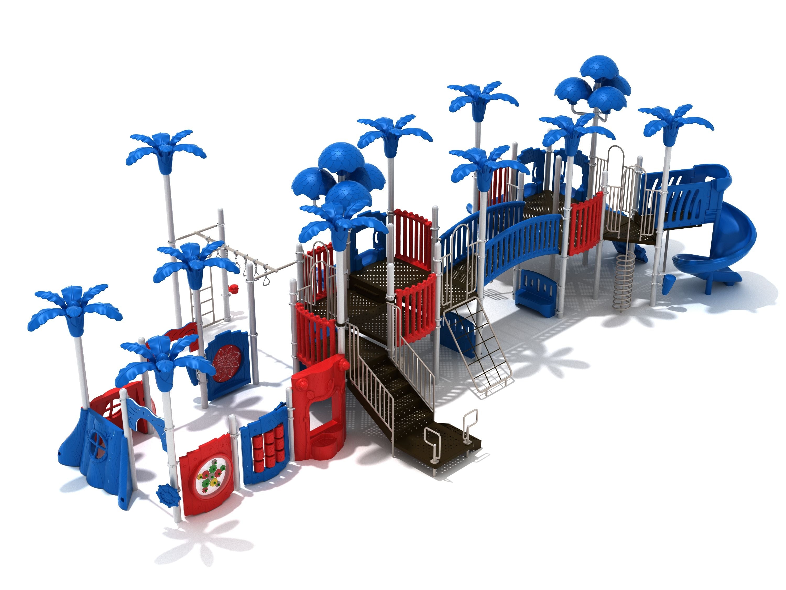 Slithering Snake Playground Equipment Custom Colors