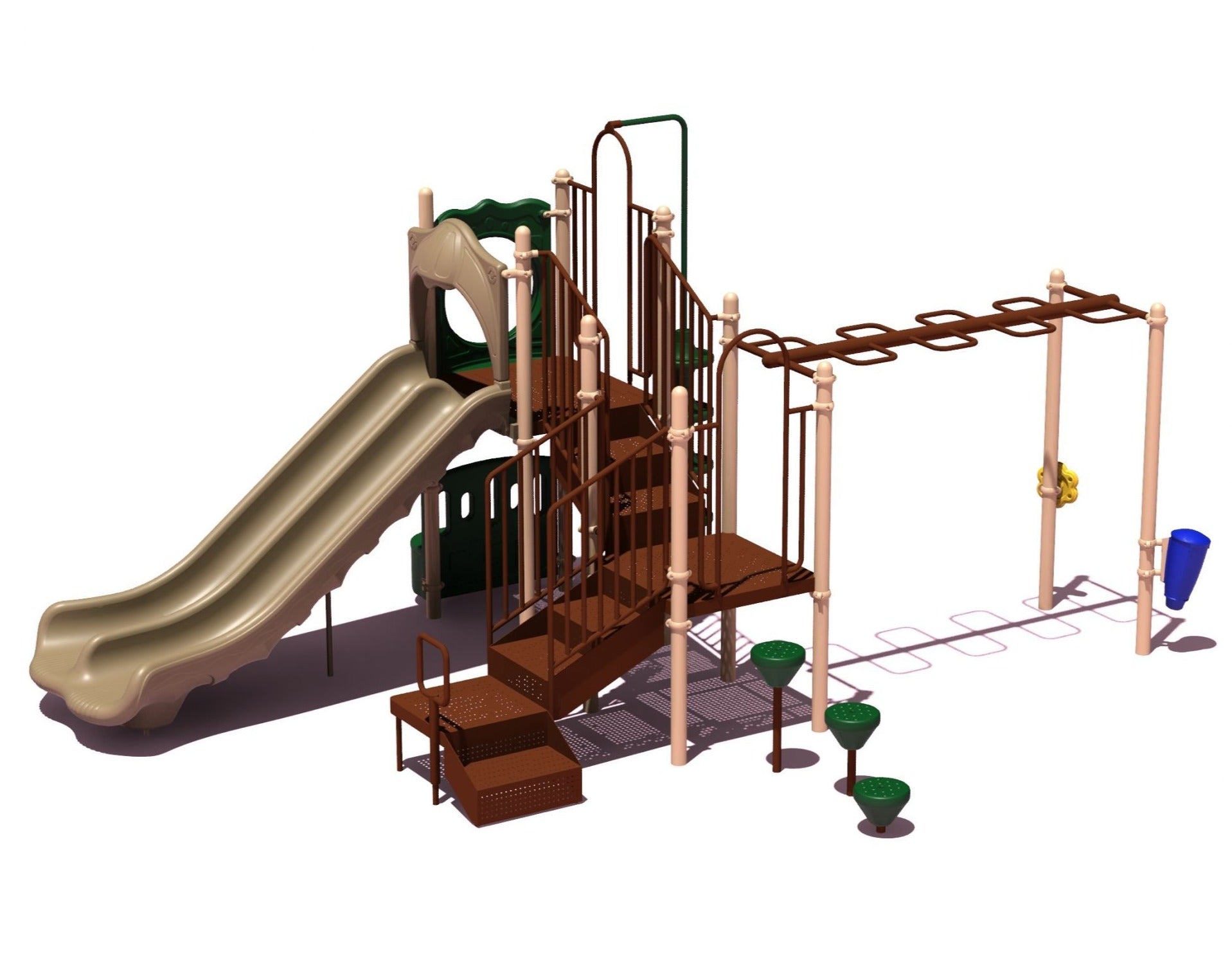 Maddie's Chase Play System | WillyGoat Playground & Park Equipment