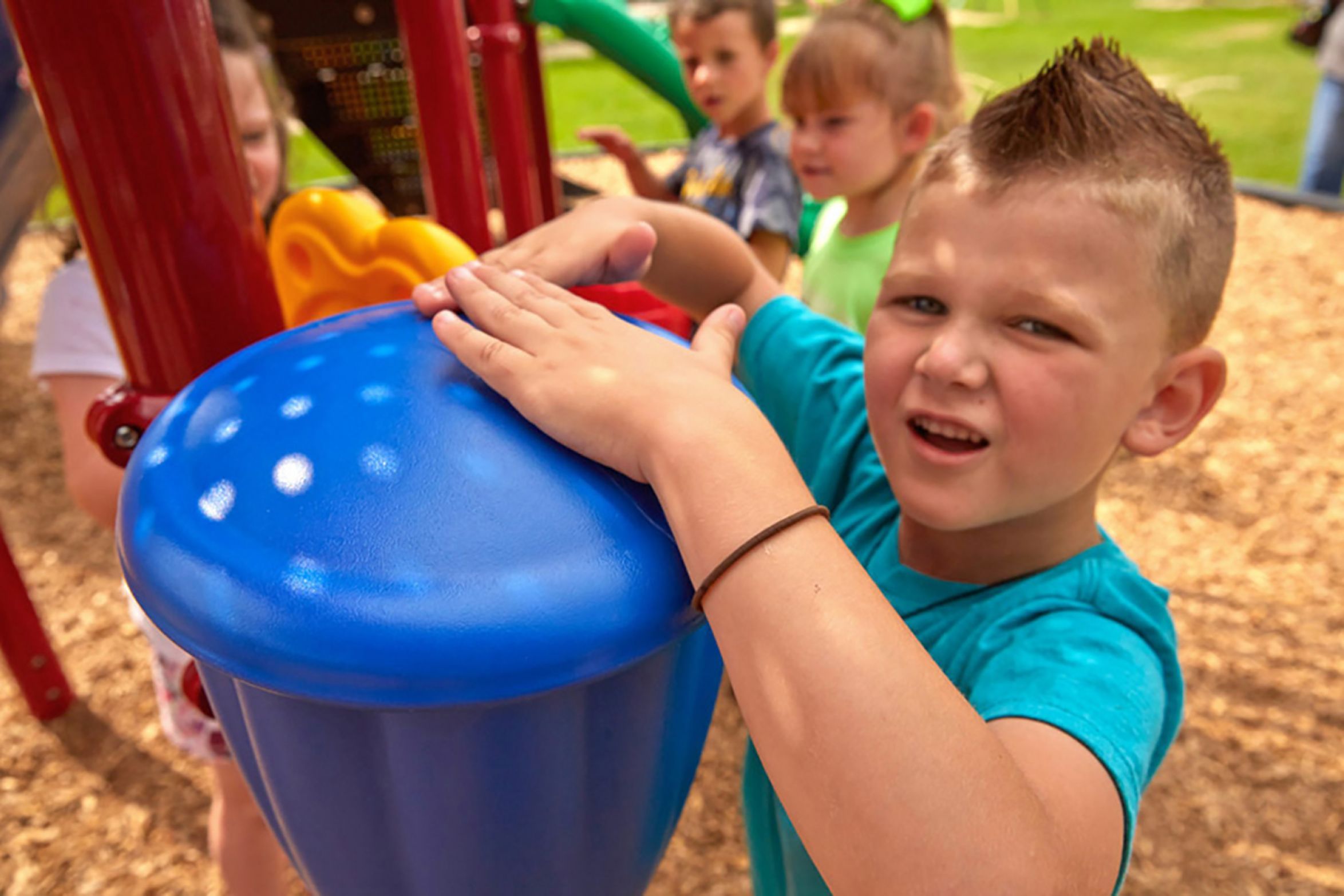 Bighorn Playsystem - Natural or Playful Colors | WillyGoat Playground & Park Equipment