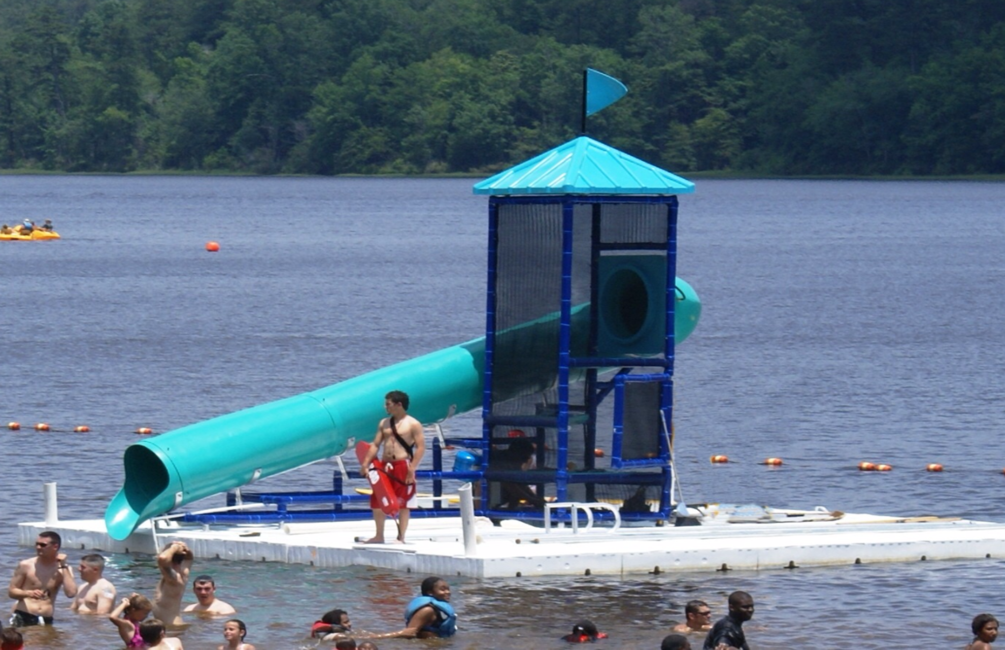 Commercial Water Slide 104 | WillyGoat Playground & Park Equipment