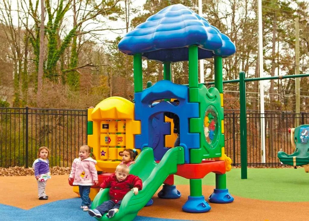 Discovery Center Seedling Playground With Roof | Playground Equipment