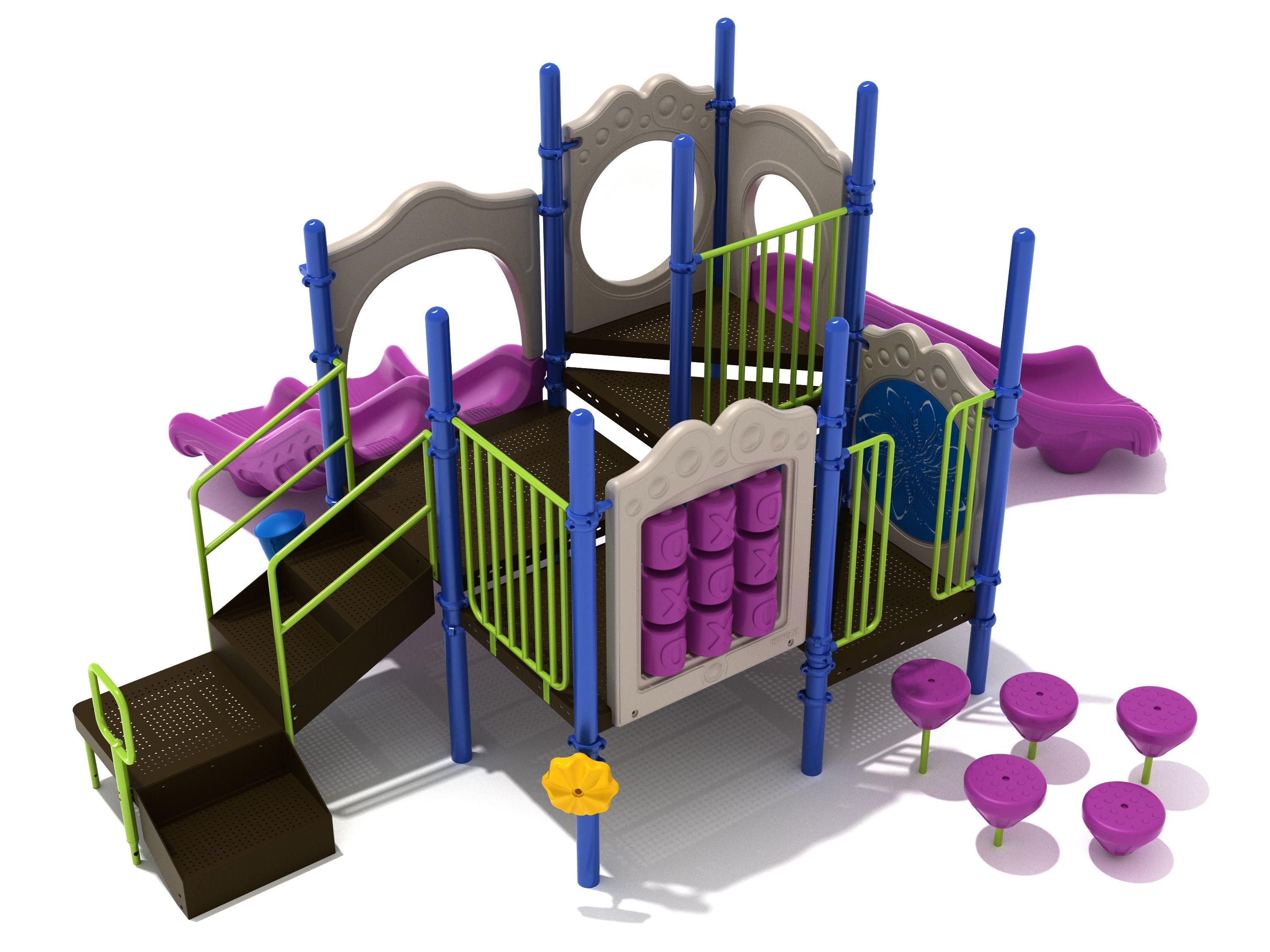 Red Bud Playground Custom Colors