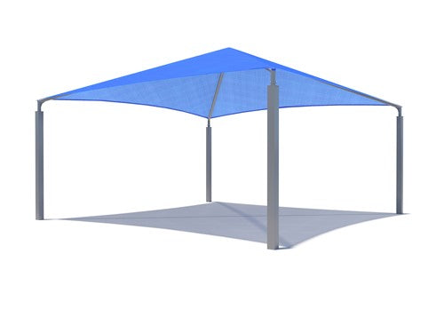 Pyramid Roof Shade Structure | WillyGoat Parks and Playgrounds