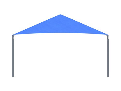 Pyramid Roof Shade Structure | WillyGoat Parks and Playgrounds